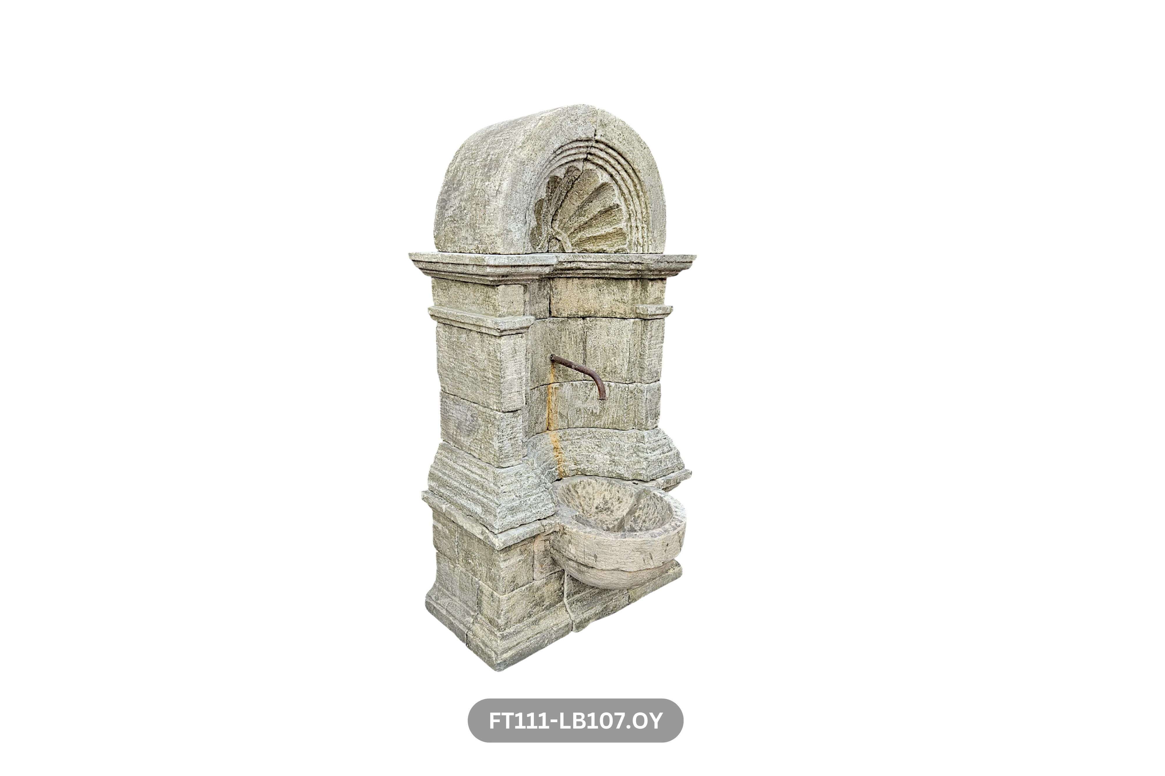 Reclaimed Limestone Fountain - Image 6